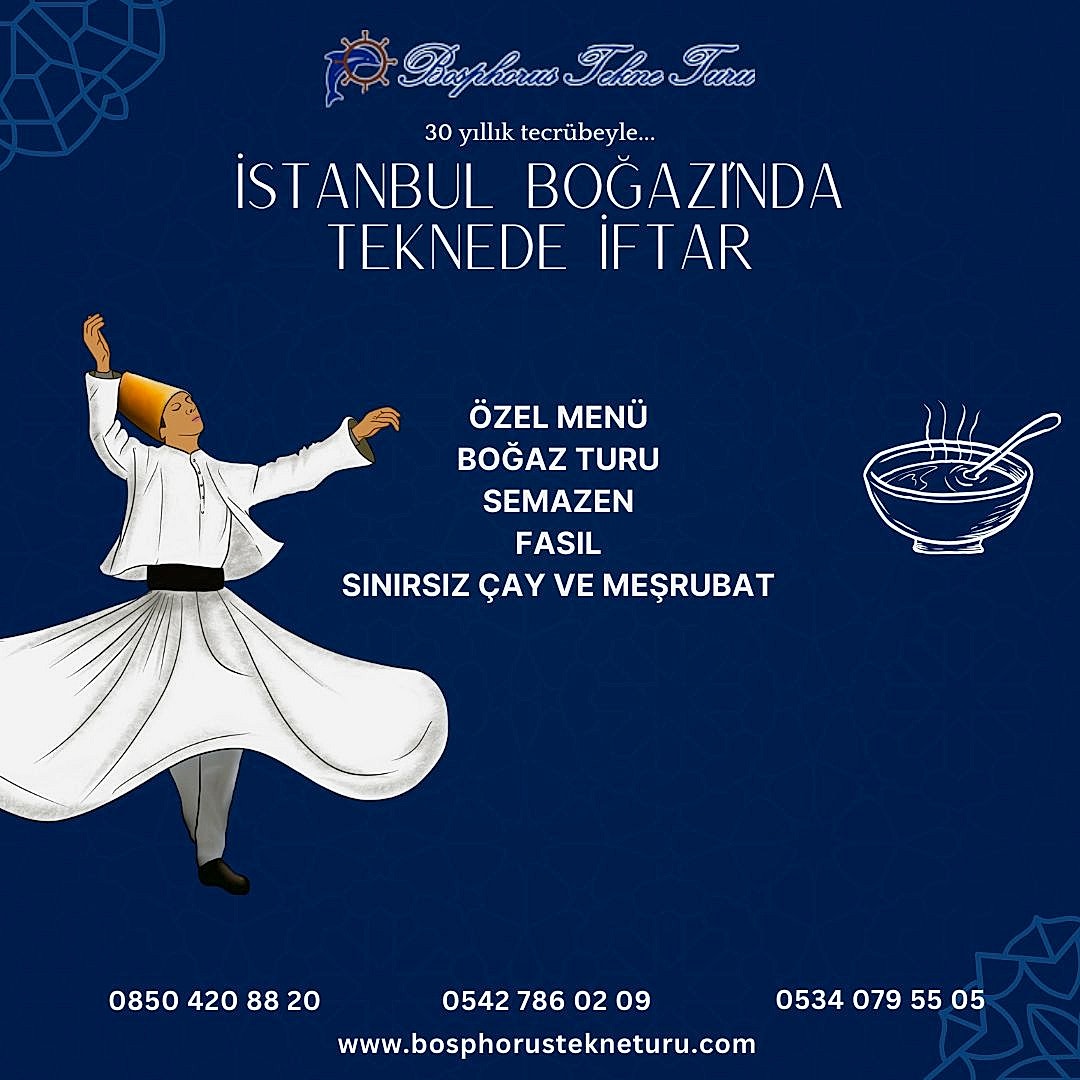 İstanbul Boğazı’nda Teknede İftar Organizasyonu (2024)