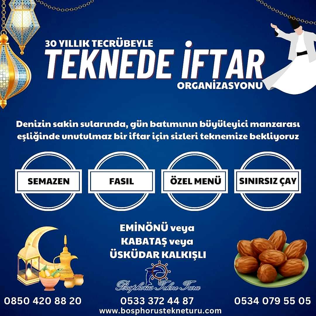 Teknede İftar Yemeği